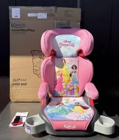 美品 RACO グレコ ジュニアシート ディズニー プリンセス 販売終了）ジュニアマキシプラス | ベビー用品のグレコ （GRACO）