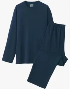 無印良品 スムース編み　長袖ルームウェアセット