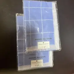 PIERRE BALMAIN チェック柄ハンカチ 2枚セット
