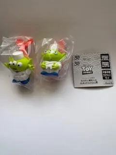 トイ・ストーリー30周年　エイリアン寿司シェフ フィギュア　2種セット　ガチャ