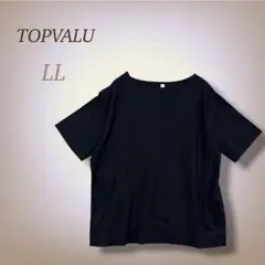 トップバリュ 半袖 Tシャツ 大きいサイズ Vネック カットソー ゆったり LLのサムネイル