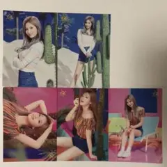TWICE HAPPYHAPPY サナ ランダムトレカ 5枚セット
