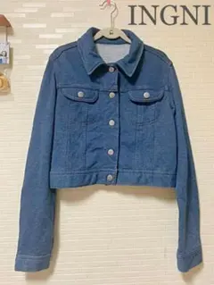 INGNI イング【美品】スウェットGジャン スウェット デニム