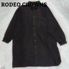 RODEO CROWNS 長袖シャツ ブラックのサムネイル