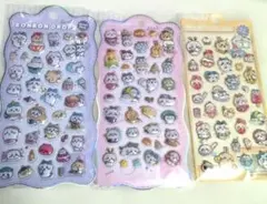 ちいかわBONBON DROP シール 3シートセット