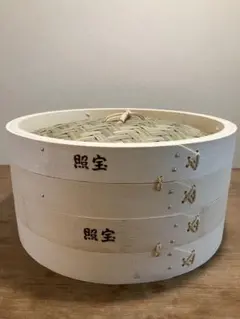 新品未使用　照宝 杉製せいろ 30cm 蒸し板セット　正規品　横浜中華街 照宝 竹せいろ一段 蒸し板セット30cm | 中華街 照宝