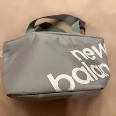 New Balance ラウンドバッグ グレー