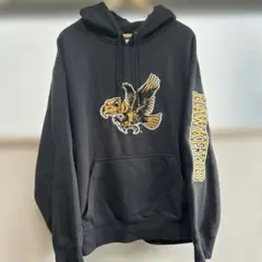 Champion IOWA パーカー ブラック リバースウィーブ