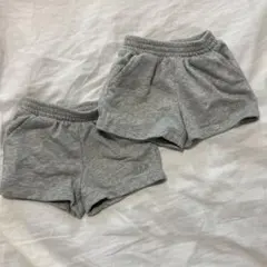 GAP グレー スウェットショートパンツ