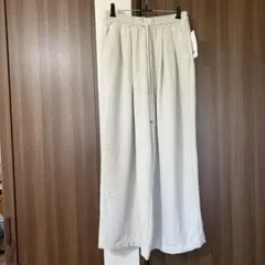 新品　Classical Elf アイボリー ワイドパンツ　L