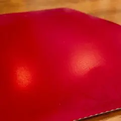 【試打のみ美品】YASAKA ラクザZ 赤 厚 卓球ラバー ヤサカ