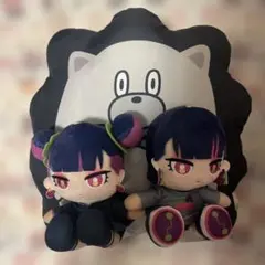 BLACK にらちゃん mini NUI 残機 お勉強 ぬいぐるみ ずとまよ - メルカリ