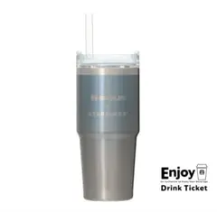 3WAYステンレスタンブラーSTANLEYアイスブルーグラデーション414ml