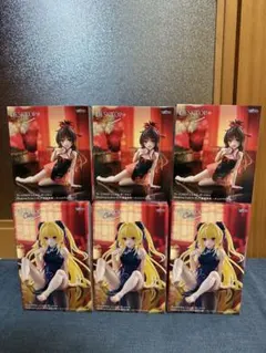 ToLOVEる　Desktop Cute フィギュア　結城美柑&金色の闇　計6個