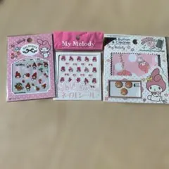 サンリオ マイメロディ ネイルシール & ホームボタンシール