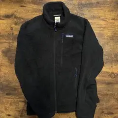 パタゴニア　Patagonia フリースジャケットxs ブラック　ボア　フリース