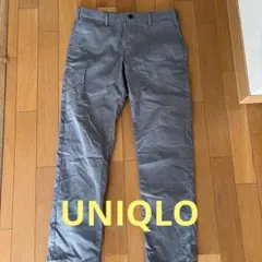 ユニクロ　パンツ　グレー　76