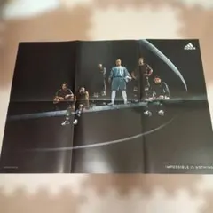 adidas サッカー選手 ポスター