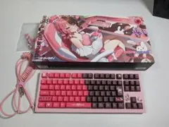 ジャンク品　VSPO!GEAR ゲーミングキーボード 橘ひなのEDITION