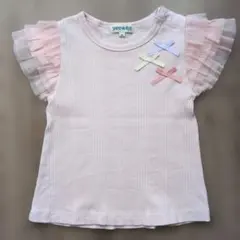SHOO-LA-RUE キッズ Tシャツ ピンク 90cmのサムネイル