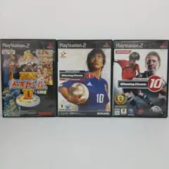 PS2 ソフト 3本 EX人生ゲームII ウイニングイレブン6FE 10 まとめ