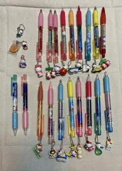 ご当地 ハローキティ 19本セット ボールペン シャーペン シャープペンシル