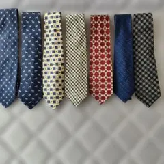 メンズネクタイ 7本セット まとめ売り
