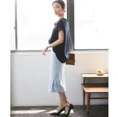 ガリャルダガランテ  フラワーレースタイトスカート