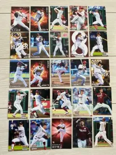 プロ野球チップスカード　東北楽天ゴールデンイーグルス　カルビー　25枚