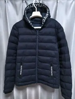 美品　パーリーゲイツ　中綿　パーカー　ネイビー