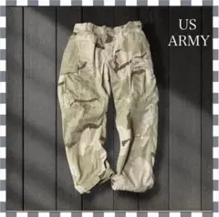 287/US ARMY米軍実物デザートカモカーゴパンツダブルニーM/XS97年製