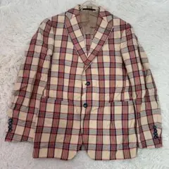 極美品✨️現行 ベルベスト ダブルブレストジャケット ピークドラペル 
