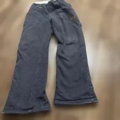 ネイビー フリース ロングパンツ 120