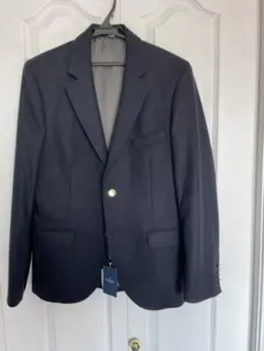 【美品】ハケットロンドン 紺Wブレザー スーパー120ウール・カシミヤ混 英国製 美品】ハケットロンドン 紺Wブレザー スーパー120ウール・カシミヤ混