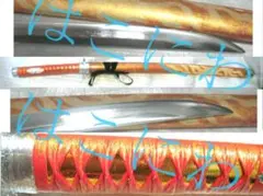 刀身約 73cm 葵紋 模造刀 日本刀 居合模擬刀 観賞用 - メルカリ
