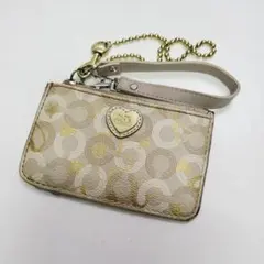 B*G様 COACH コーチ フラグメントケース パスケース ハート