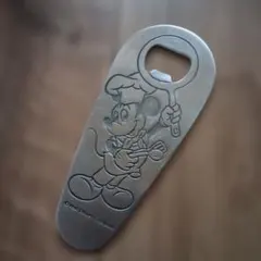 東京ディズニーランド レトロ 栓抜き 旧ロゴ ミッキー コック 当時物のサムネイル