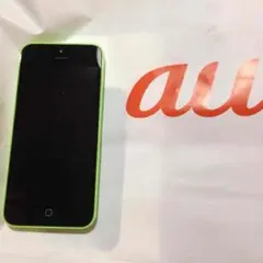 新品iPhone5c au 16GB グリーン 早い物勝ち❗️❗️