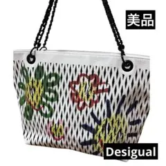 美品 Desigual デシグアル ARTY PEPO LIBIA PUバッグのサムネイル