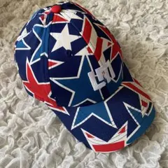 【美品】ラウドマウス ゴルフ キャップ 星条旗 スター柄 LOUDMOUTH