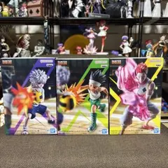 HUNTER×HUNTER ゴン　キルア　ヒソカフィギュア 3体セットG.l.編