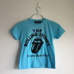 【値下げ】【訳あり】 THE ROLLING STONES Tシャツ 水色120