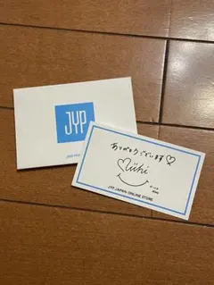 JYP サンキューカード　ミイヒ　NiZiU
