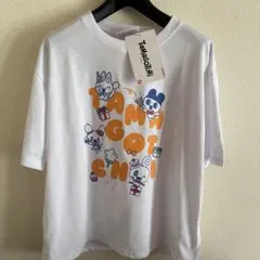 たまごっち キャラクターTシャツ M ホワイト　しまむら