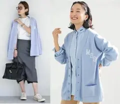 マディソンブルー　45,100円　BIG カーディガン 　ブルー　00　春夏