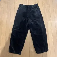 コーデュロイ ブラック