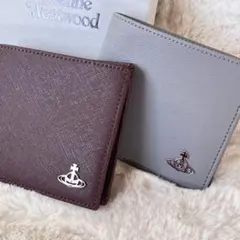 Vivienne Westwood◇メンズ イタリア製 サフィアーノレザー 財布