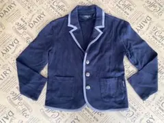 COMME CA ISM ネイビージャケット 130A