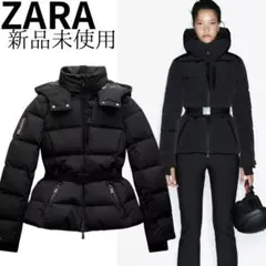 ザラ　スキーコレクション　スキー　スノーボード　ウェア　防風防水　L ダウン ZARA ザラ SKI COLLECTION ダウンジャケット スキー スノボ