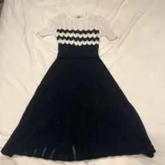 CORCOVADO 半袖ニットワンピース